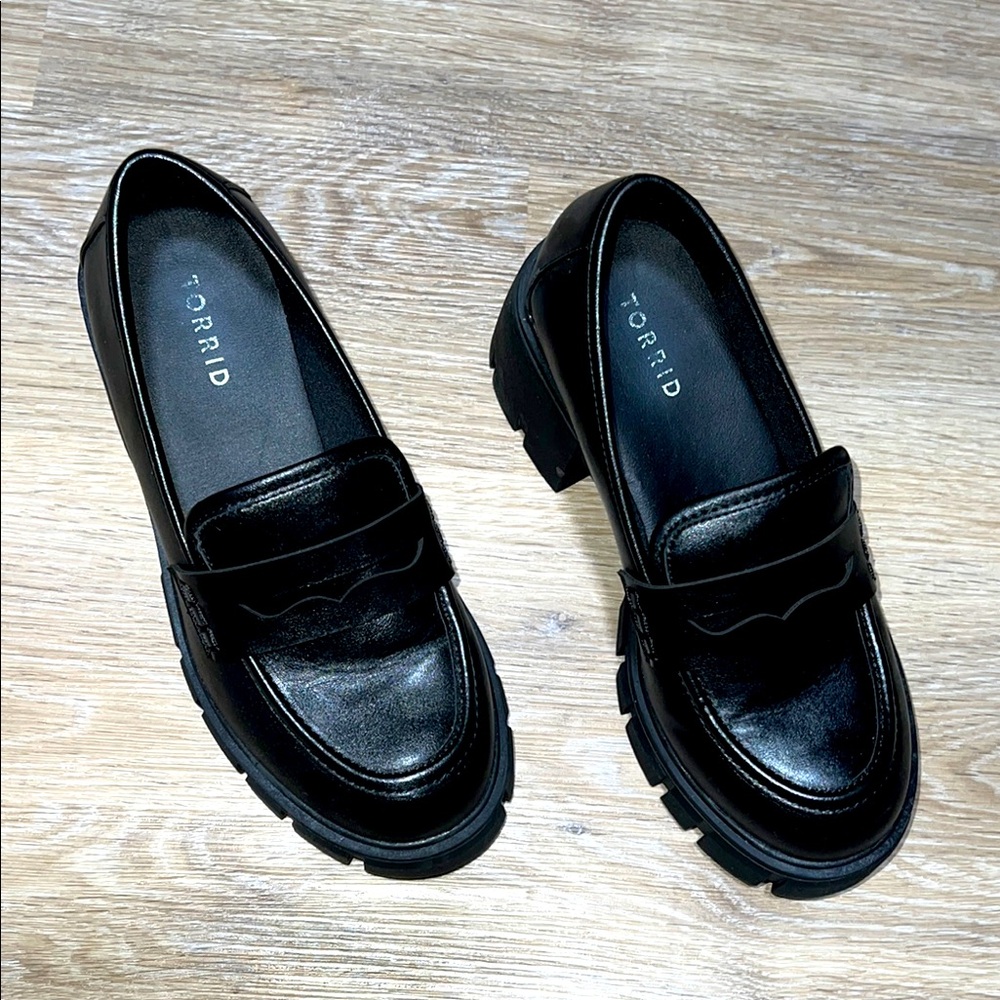 Torrid Black Loafers